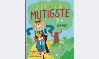Kinderbuch zum Thema Multiples Myelom mit Alex dem kleinen Löwen und seinem Opa